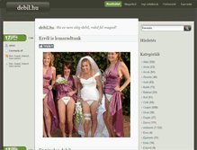 Tablet Screenshot of debil.hu